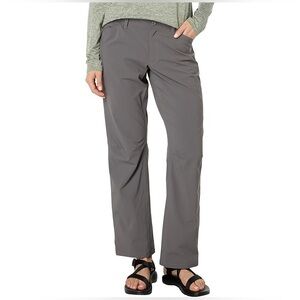 L.L. Bean “No Fly Zone” Insect Repellent Hiking Pants, Dark Silt, 6, MSRP $99